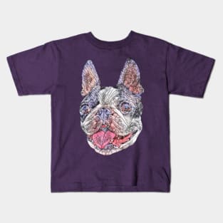 Boston Bull Terrier Kids T-Shirt